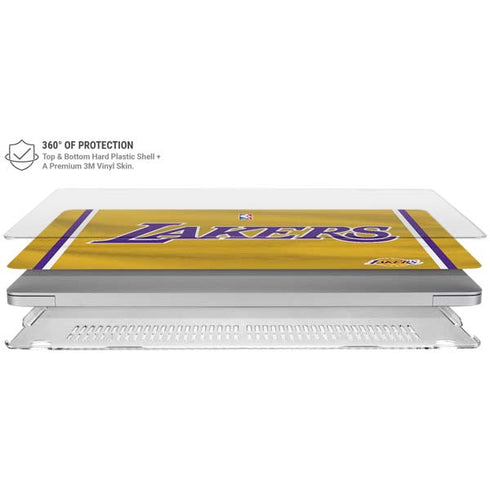 NBA Los Angeles Lakers Jersey MacBook Air 15in (2023-2025) Case plus Skin